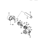 MOTOR, FAN HOUSING, EXHAUST DUCT Diagram and Parts List for FDG747RBT0  Frigidaire Dryer