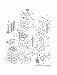 Part Location Diagram of 5304491017 Frigidaire HARNESS