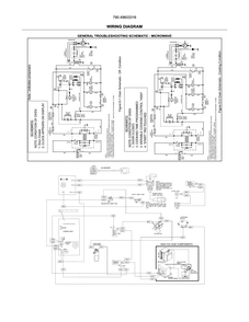 Wiring Diagram Diagram and Parts List for 79049603316  Kenmore Microwave