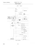 WIRING SCHEMATIC Diagram and Parts List for FRS6B5EEW3  Frigidaire Refrigerator