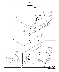 Ice maker Diagram and Parts List for 25370504618  Kenmore Refrigerator