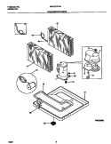 COMPRESSOR PARTS Diagram and Parts List for WAV157F1A2  Frigidaire Air Conditioner