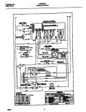 DOOR Diagram and Parts List for FEB374CHTA  Frigidaire Wall Oven