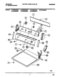 Part Location Diagram of 131280900 Frigidaire PANEL-CONTROL
