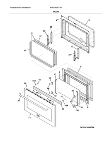 Part Location Diagram of 318364701 Frigidaire BRACKET