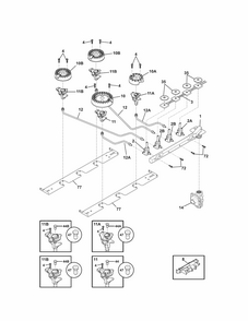 Part Location Diagram of 318565420 Frigidaire CONVERSION KIT