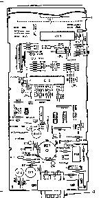Power And Control Circuit Board Diagram and Parts List for 5648888621  Kenmore Microwave