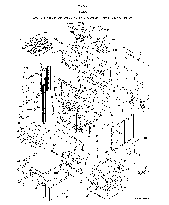 Body Diagram and Parts List for 79040342810  Kenmore Wall Oven