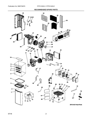 Part Location Diagram of 5304518198 Frigidaire TRIM