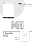 COVER Diagram and Parts List for WWBD2400HW0  Westinghouse Dishwasher