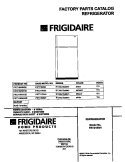 COVER Diagram and Parts List for FRT21NNHB2  Frigidaire Refrigerator