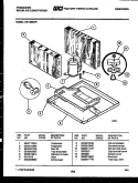 SYSTEM PARTS Diagram and Parts List for AR14ME5P1  Frigidaire Air Conditioner