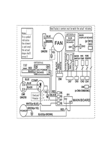 Wiring Diagram Diagram and Parts List for FAD301NWE2  Frigidaire Dehumidifier