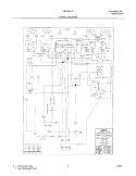 WIRING DIAGRAM Diagram and Parts List for FED355CCBJ  Frigidaire Range