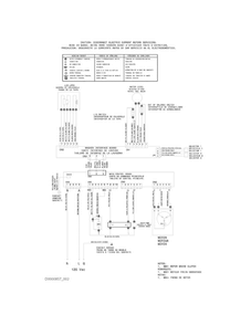 Wiring Diagram Diagram and Parts List for FFTW1001PW0  Frigidaire Washer