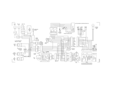 Wiring Schematic Diagram and Parts List for FGEX26D6QF0  Frigidaire Refrigerator