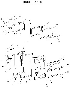 Part Location Diagram of 301623 Whirlpool HARNESS FOR DOOR SWITCH