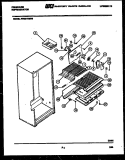 SHELVES AND SUPPORTS Diagram and Parts List for FPE21TIEF0  Frigidaire Refrigerator