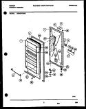 Part Location Diagram of 5303925175 Frigidaire PANEL-OUTSIDE DOOR