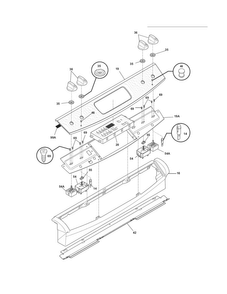Part Location Diagram of 318228881 Frigidaire HARNESS