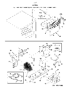 System Diagram and Parts List for 25360389416  Kenmore Refrigerator