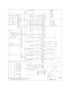 Wiring Diagram Diagram and Parts List for EW30DS8CRSA  Electrolux Range