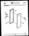 PANEL COMPARTMENT Diagram and Parts List for 36-3272-23-10  Tappan Range