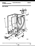 CABINET PARTS Diagram and Parts List for FDS231RBR0  Frigidaire Dishwasher