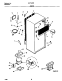 SYSTEM Diagram and Parts List for MRT15CNEW4  Uni Refrigerator