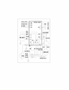 Wiring Diagram Diagram and Parts List for 25376250410  Kenmore Air Conditioner