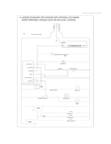 Wiring Schematic Diagram and Parts List for FPUI2188LR2  Frigidaire Refrigerator