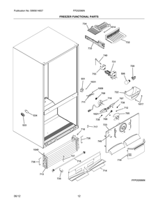 Part Location Diagram of 242281001 Frigidaire Screw, Ab Ihws, 8-32 x 3/8