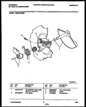 CAM Diagram and Parts List for MDB212RBS0  Frigidaire Dishwasher