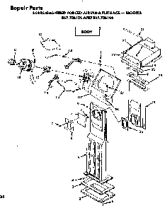 Part Location Diagram of STD611007 Kenmore Sheet Metal Screw No.10 X 5/8