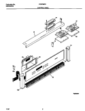 Part Location Diagram of 318023600 Frigidaire SUPPORT