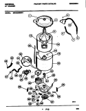 DRUM Diagram and Parts List for MWX233MBW1  Frigidaire Washer