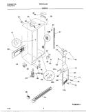 CABINET Diagram and Parts List for MRS26LGJC1  Uni Refrigerator