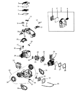 Part Location Diagram of 2194104-01 Frigidaire Base assembly
