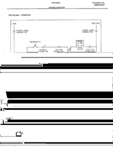 Wiring Diagram Diagram and Parts List for 2823  Frigidaire Range