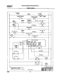 WIRING DIAGRAM Diagram and Parts List for FEF377CFBC  Frigidaire Range