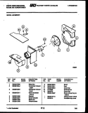 AIR HANDLING PARTS Diagram and Parts List for AS189N2K1  Frigidaire Air Conditioner