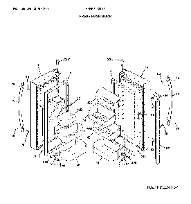 Fresh food door Diagram and Parts List for FFHB2750TS9  Frigidaire Refrigerator