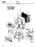 UNIT PARTS Diagram and Parts List for MDDQ40FG1  Gibson Dehumidifier