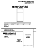 COVER Diagram and Parts List for FRT18PCGW1  Frigidaire Refrigerator