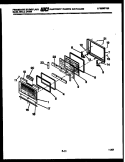 Part Location Diagram of 08067568 Frigidaire UPPER GLASS RETN PNL BLACK
