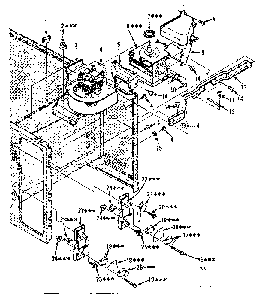 Switches And Microwave Parts Diagram and Parts List for 5648898310  Kenmore Microwave