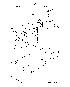 Container Diagram and Parts List for 2537034341G  Kenmore Refrigerator