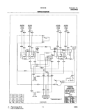 WIRING DIAGRAM Diagram and Parts List for FEF314BWB  Frigidaire Range