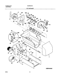 ICE CONTAINER Diagram and Parts List for GLHS237ZAW5  Frigidaire Refrigerator