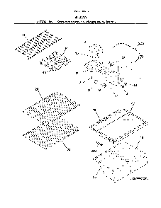 Shelves Diagram and Parts List for 25360419616  Kenmore Refrigerator
